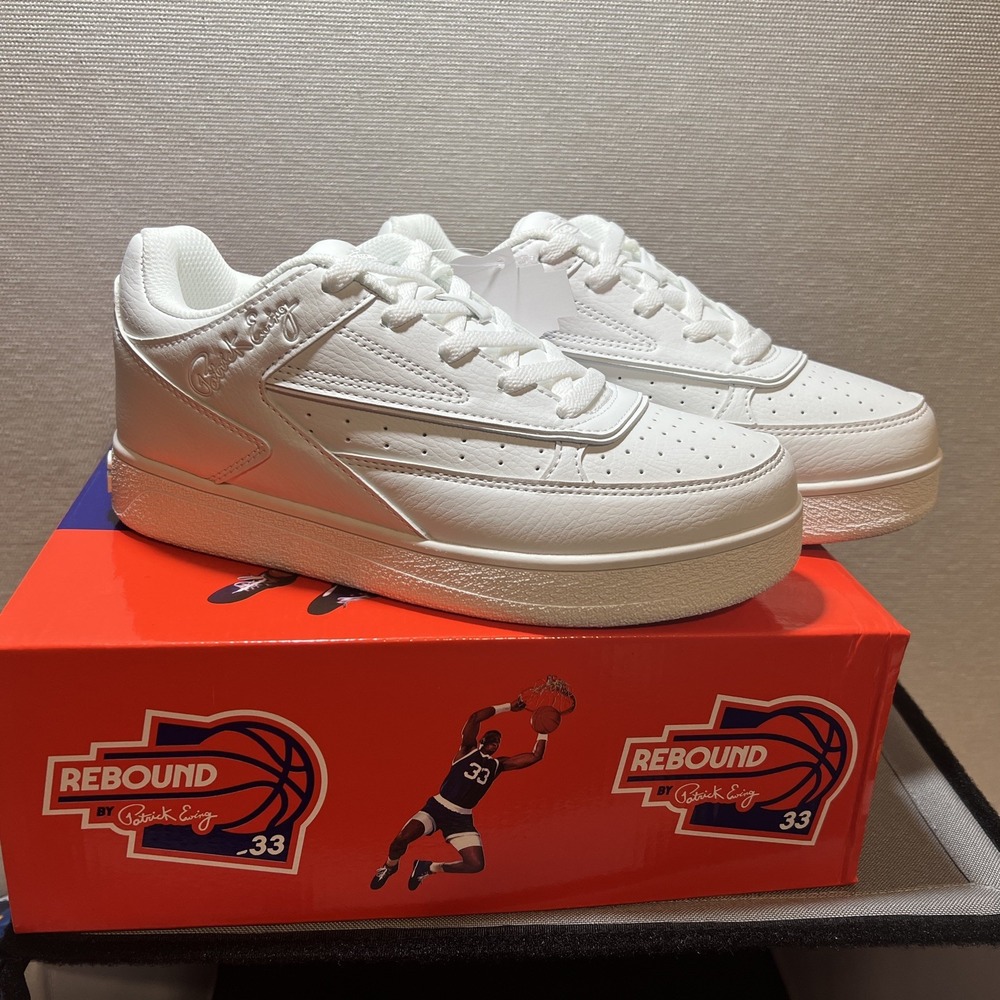 Patrick Ewing Orion Low All White Size‎ 7 Rebound